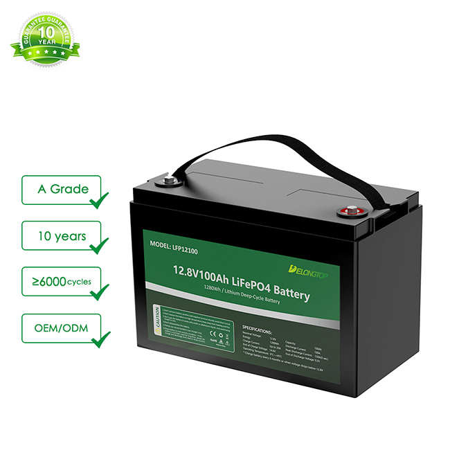 12V 100AH Rechargeable Lifepo4 Lithium Iron Phosphate Battery For Fish Finder